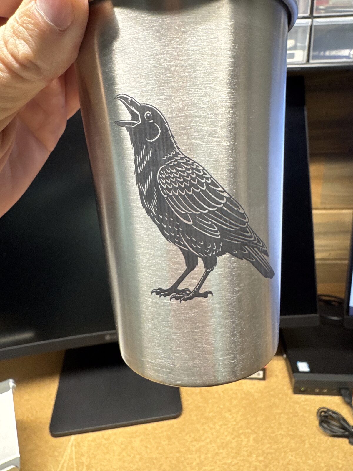 Marked tumbler